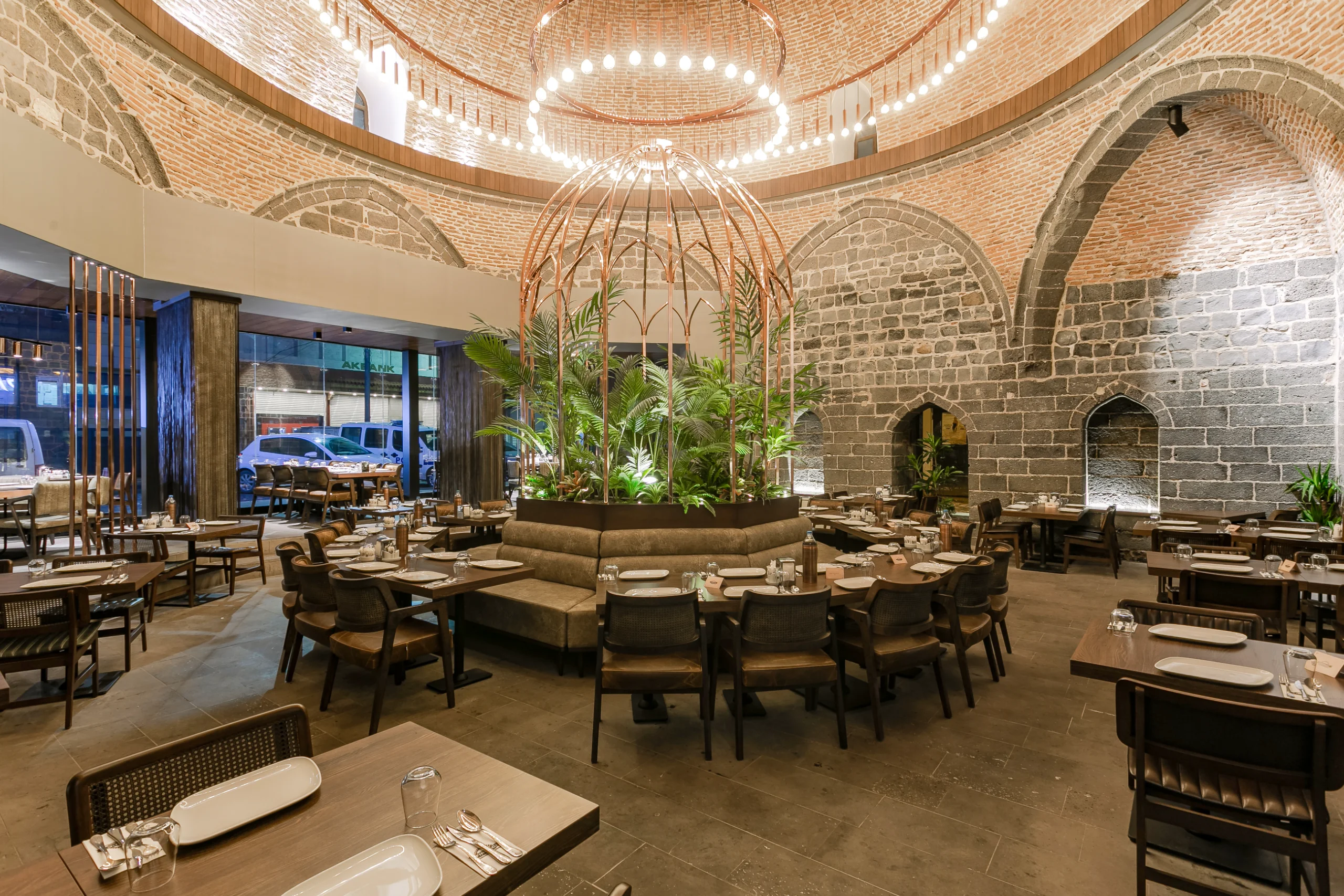 Fırın-cı Sur restoran iç mekân tasarımı — NDO Mimarlık, Diyarbakır